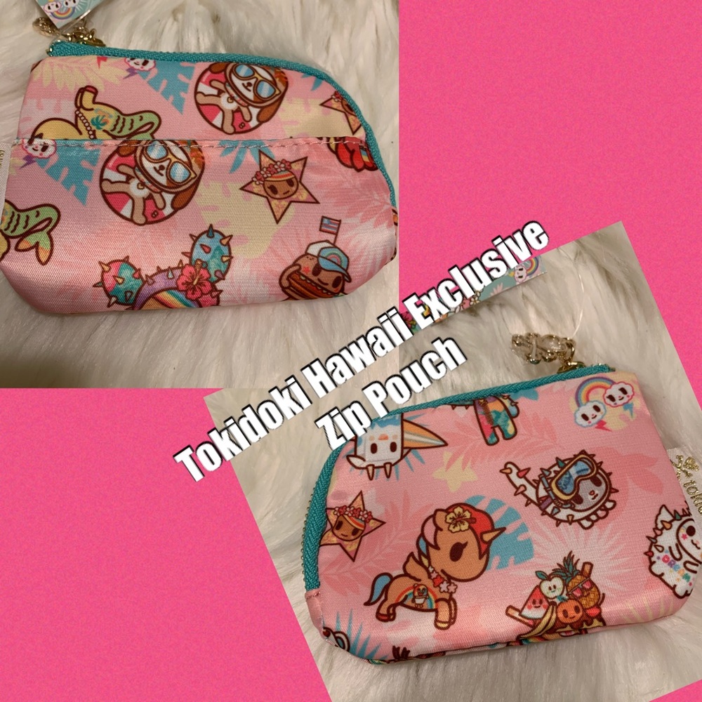 Tokidoki Hawaii Exclusive Zippered coin purse